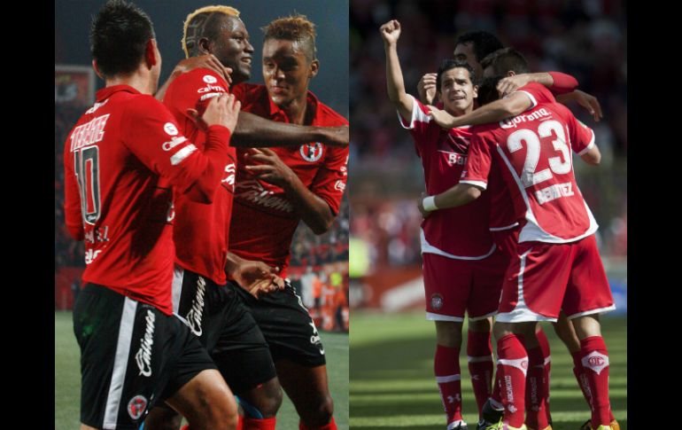 Tijuana (i) recibirá al Toluca (d) en el duelo de ida de la final. ESPECIAL  /