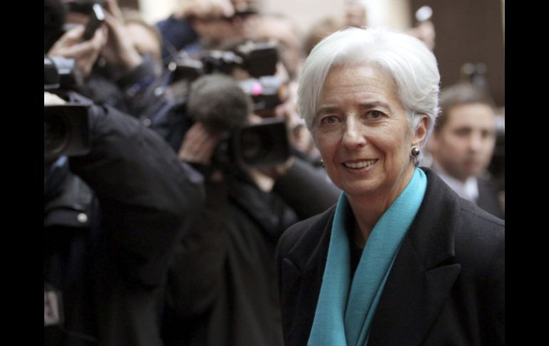 La directora del FMI, Christine Lagarde, busca una solución creíble para Grecia a la hora de negociar los términos del rescate. EFE  /