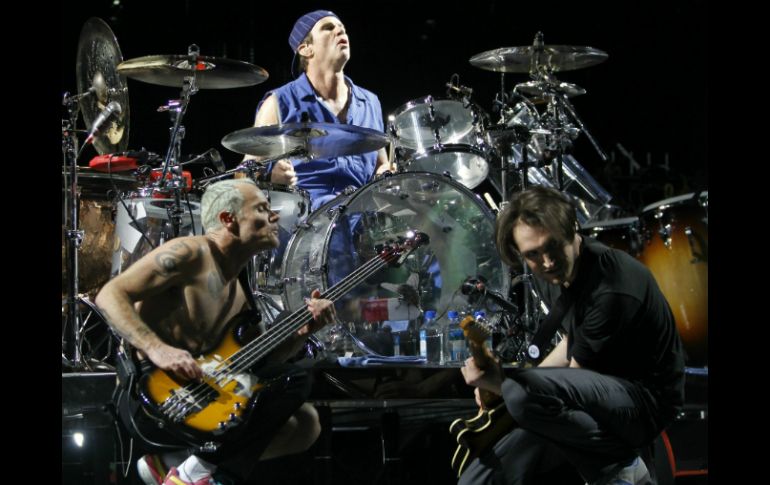 Red Hot Chili Peppers llega este 3 de marzo a la Arena VFG. ARCHIVO  /