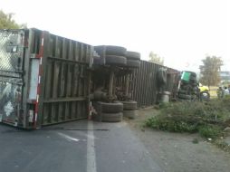 Por el accidente se generó un gran caos vial en la zona.  /