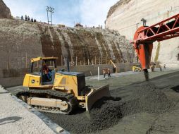 En noviembre de 2008, Felipe Calderón anuncia el arranque de la construcción de la Presa El Zapotillo. ARCHIVO  /