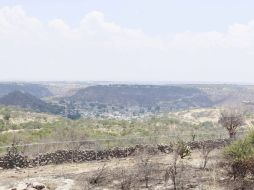 Vista de Temacapulín, desde el terreno donde serían reubicados algunos de sus pobladores. ARCHIVO  /