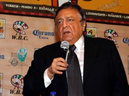 José Sulaimán, presidente del CMB. MEXSPORT  /