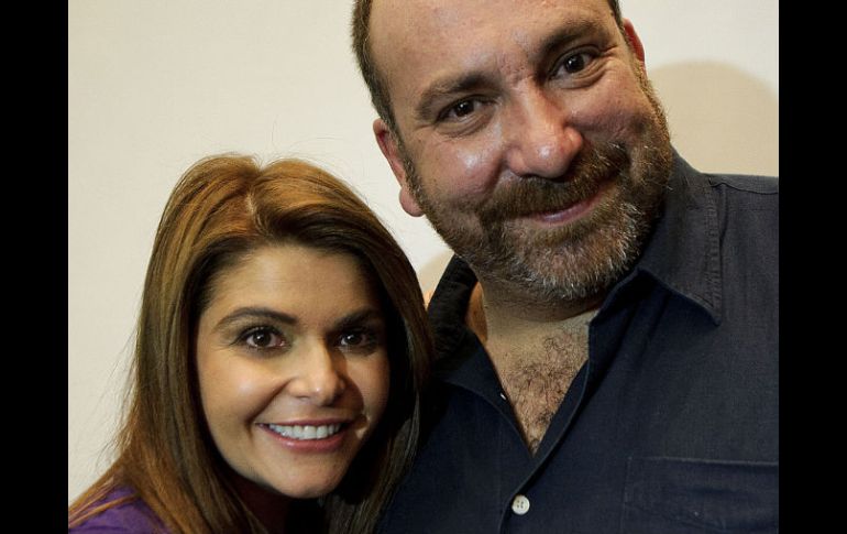 Itatí Cantoral y Hernán Mendoza, el miércoles volverán a escena.  /