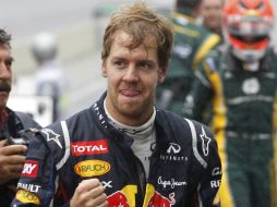 En unas imágenes difundidas parece que Vettel (foto) adelanta a Vergne cuando aún hay banderas amarillas. ARCHIVO  /