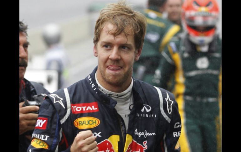 En unas imágenes difundidas parece que Vettel (foto) adelanta a Vergne cuando aún hay banderas amarillas. ARCHIVO  /