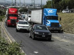 La vialidad quedará ''dignamente transitable'' en sólo mes y medio. ARCHIVO  /