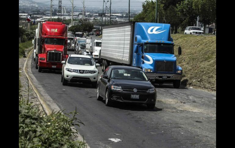 La vialidad quedará ''dignamente transitable'' en sólo mes y medio. ARCHIVO  /