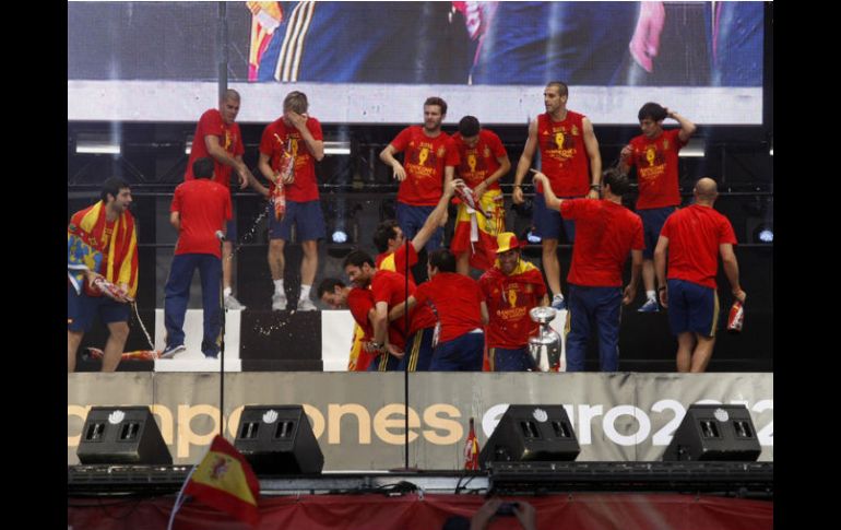 España la campeona del mundo, liderará el Grupo B en la Copa Confederaciones. ARCHIVO  /