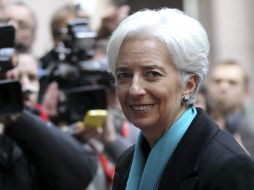 Lagarde apostó por que países con excedentes deberían contribuir al reequilibrio de la zona euro. ARCHIVO  /