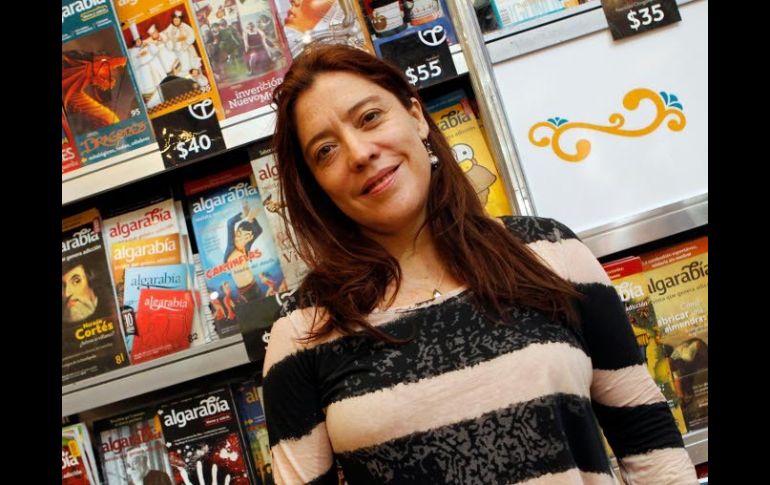 María del Pilar Montes de Oca Sicilia, directora de la revista Algarabía.  /