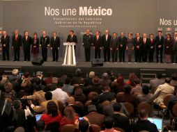 Osorio Chong dio a conocer los nombres de los integrantes del gabinete legal del presidente electo de México, Enrique Peña Nieto. AP  /