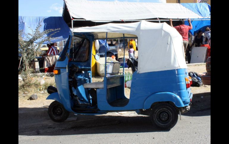 Existen alrededor de mil 200 mototaxis operando, lo que significa que un gran número son ''piratas''. ARCHIVO  /