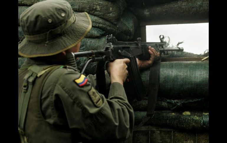 La guerrilla asegura que a los prisioneros capturados en combate se les respeta su integridad física y sus derechos humanos. ARCHIVO  /