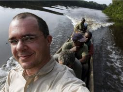 Daniel Beltra se ha colocado en la vanguardia de la lucha contra el cambio climático. EFE  /