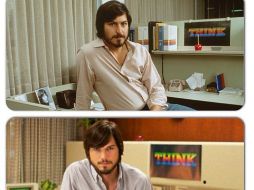 Ashton Kutcher tomó el reto de interpretar al genial Steve Jobs en cine. ARCHIVO  /