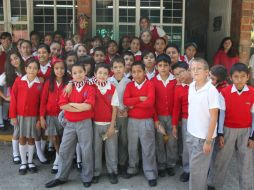 Los estudiantes de la escuela urbana 111 “Organización de las Naciones Unidas” participaron en el Taller de Pingo.  /