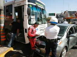 El índice de accidentes que involucran al transporte público es alto, admite el líder del Frente Unido de Subrogatarios Juan Carlos V.  /