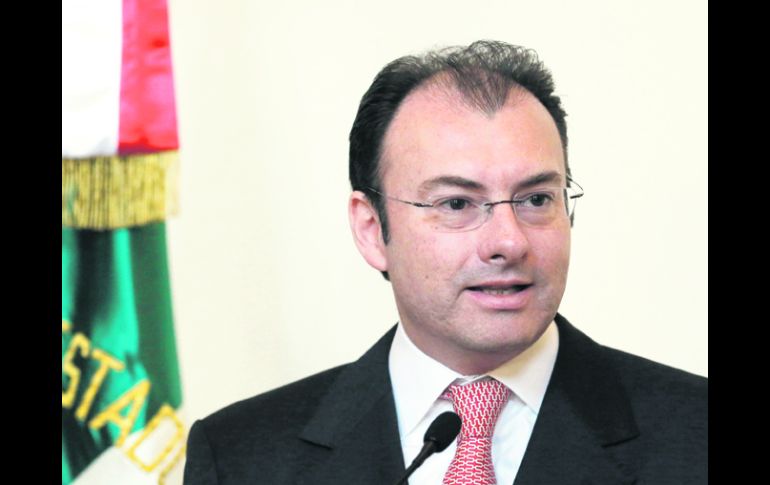 Luis Videgaray, secretario de Hacienda. Economista por el ITAM, con doctorado por la Universidad de MIT en Finanzas Públicas.  /