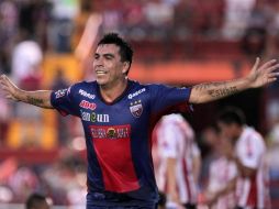 El delantero Esteban Paredes anotó 11 goles en 13 partidos. ARCHIVO  /