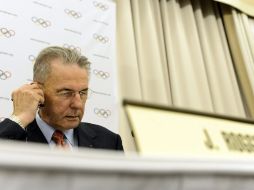 Jacques Rogge sigue en su campaña contra el dopaje en el deporte. EFE  /