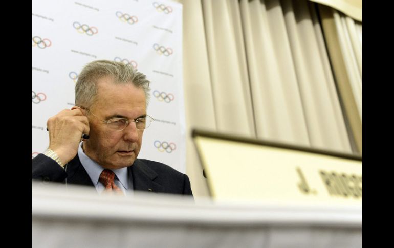 Jacques Rogge sigue en su campaña contra el dopaje en el deporte. EFE  /