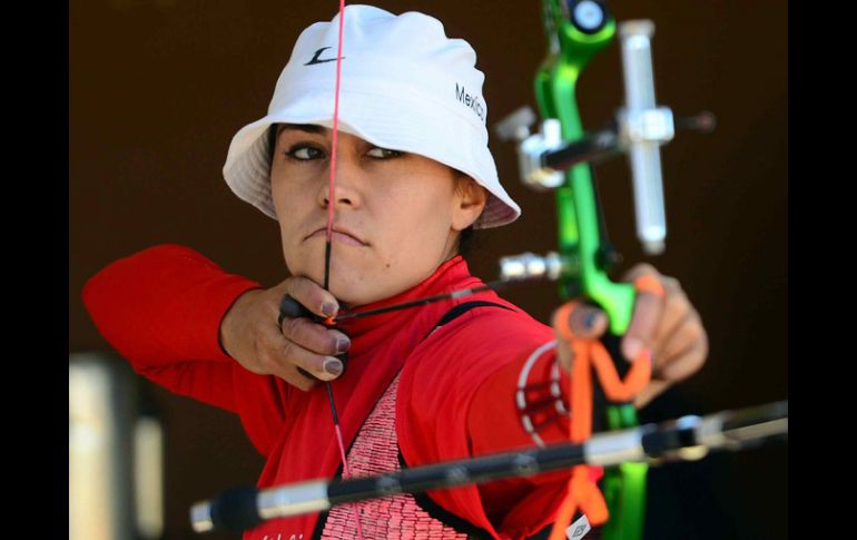 Aída Román busca su boleto al mundial de la disciplina. MEXSPORT  /