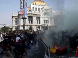 La organización señala el uso excesivo de la fuerza por parte de policías. ARCHIVO  /