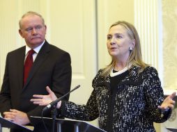 La secretaria de Estado de EU, Hillary Clinton, insistió en la vigencia del acuerdo alcanzado por el Grupo de Acción para Siria. EFE  /