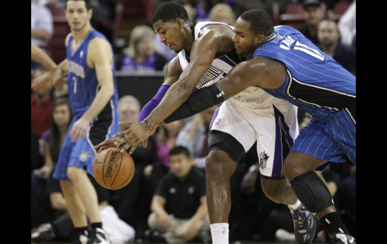 Kings de Sacramento logró el triunfo 91-82 a los Magic de Orlando. AP  /