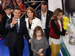 El evento fue inaugurado con el donativo del Presidente Enrique Peña Nieto y su esposa Angélica Rivera. REUTERS  /