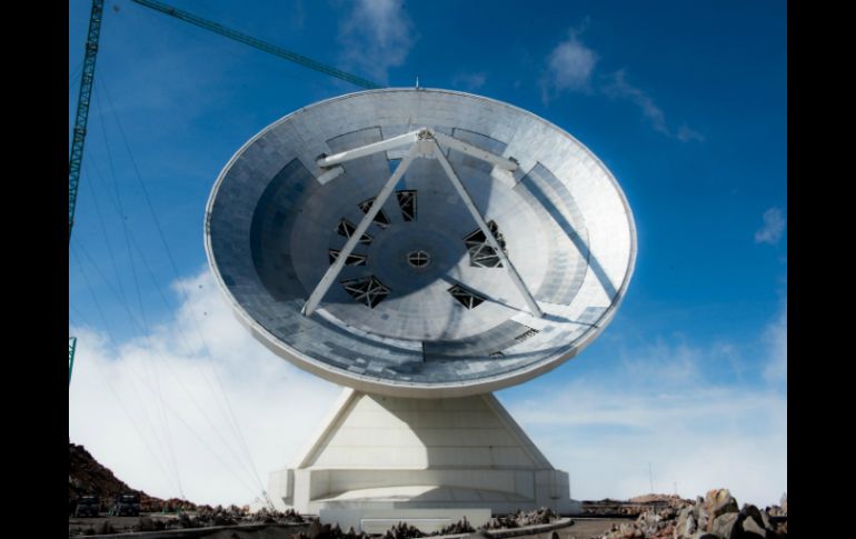 Cuenta con una antena de 50 metros de diámetro y un área de recolección de 2 mil metros cuadrados. ARCHIVO  /