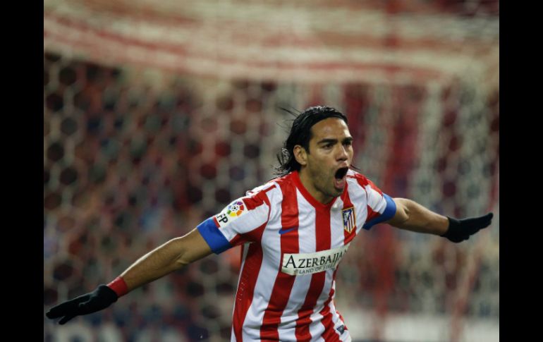 El ''Tigre'' llevó al Atlético a la victoria en la más reciente Europa League. REUTERS  /