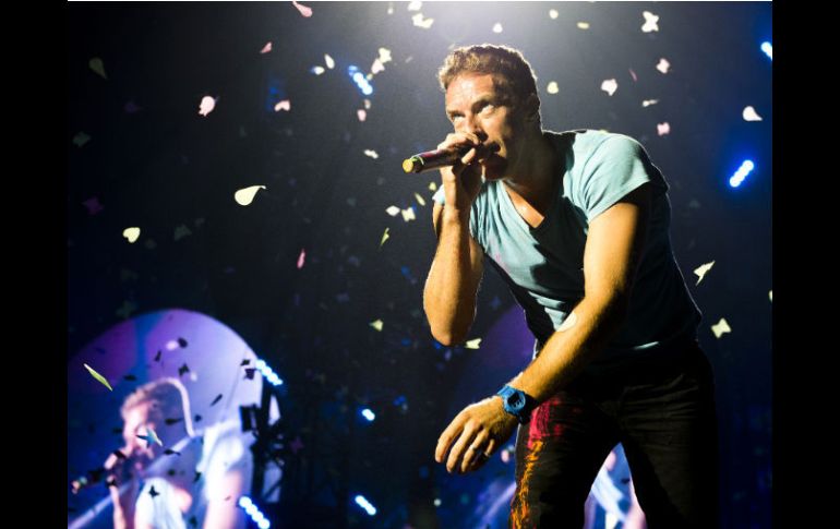 En plena gira de Mylo Xiloto, Chris Martin, líder de Coldplay, anunció que la banda tomaría un receso de tres años. S. BIDSTRUP  /