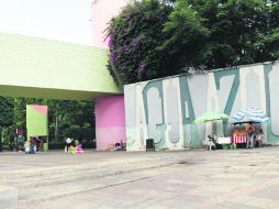 Entrada al parque Agua Azul. La zona de esta área verde también es una prioridad para los planes de desarrollo de 2013.  /