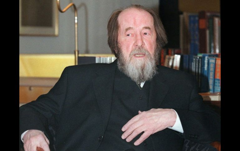 Alexander Solzhenitsyn, autor de la famosa novela ''Un día en la vida de Iván Denisovich''. ARCHIVO  /