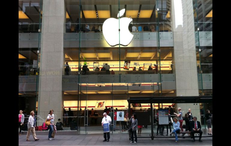 Fachada de tienda Apple en Sídney, Australia. AP  /