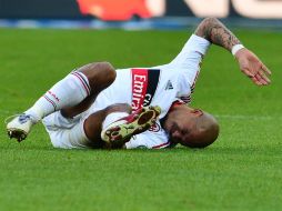 Se lesionó el domingo en el minuto 21, aún con empate sin goles en el marcador. AFP  /