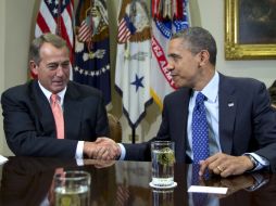 El presidente de la Cámara de Representantes, el republicano John Boehner entregó a la Casa Blanca una nueva propuesta. ARCHIVO  /