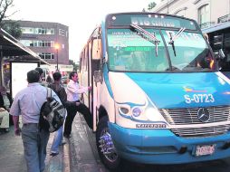 SEGURIDAD. Una unidad de la ruta 616, derrotero que aplicar cero tolerancia a las fallas en el regulador de velocidad.  /