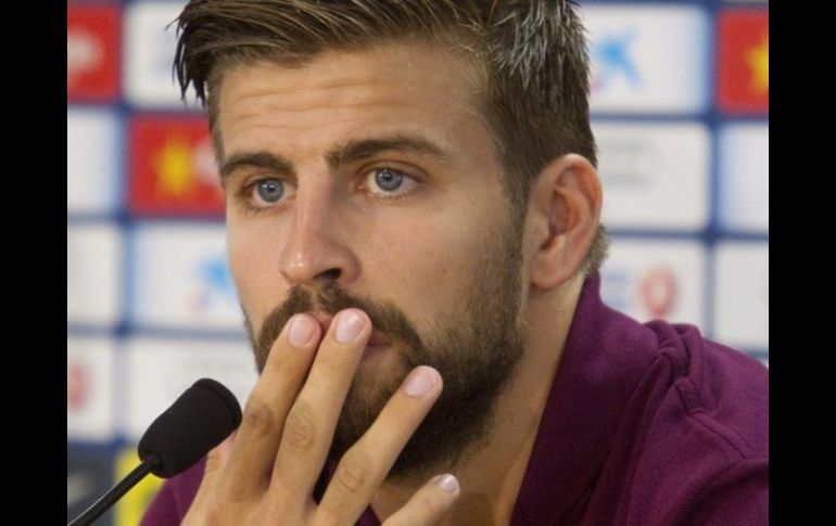 Gerard Piqué acaparó la atención en Twitter al externar su molestia porque en Córdoba (España) no hay aeropuerto. ARCHIVO  /