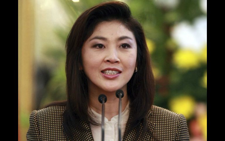 La primera ministra, Yingluck Shinawatra, anunciará un aumento personal para garantizar la seguridad. ARCHIVO  /