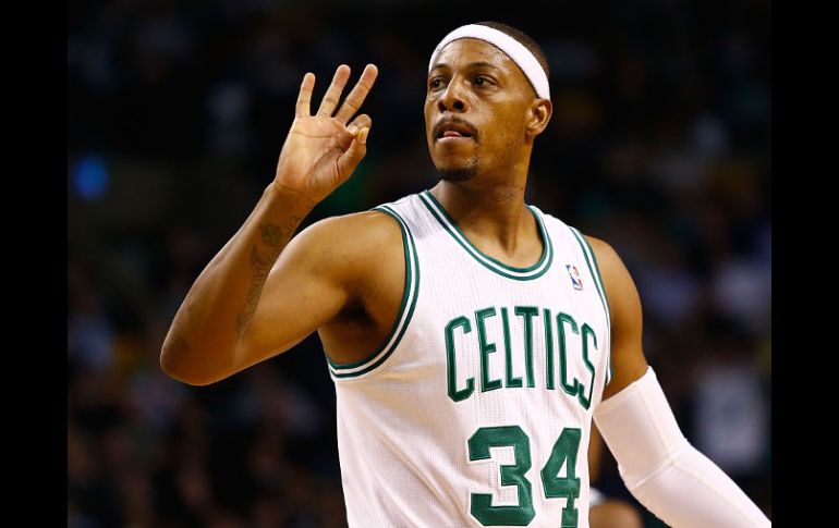 Paul Pierce supera la marca de los 23 mil puntos. Es el jugador número 25 de la NBA en conseguirlo. AFP  /