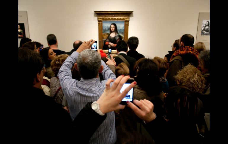 La réplica de la ''Gioconda'' del museo del Prado mostró la forma de trabajar de Da Vinci. ARCHIVO  /