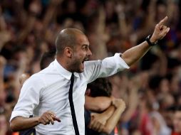 Guardiola es deseado por diversos clubes europeo, tras su exitoso paso por el Barcelona. ARCHIVO  /