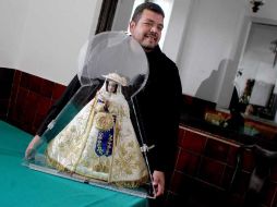 Fray Gilberto insistió en que este festejo pretende subrayar el título original de La Generala: la Virgen de la Expectación.  /