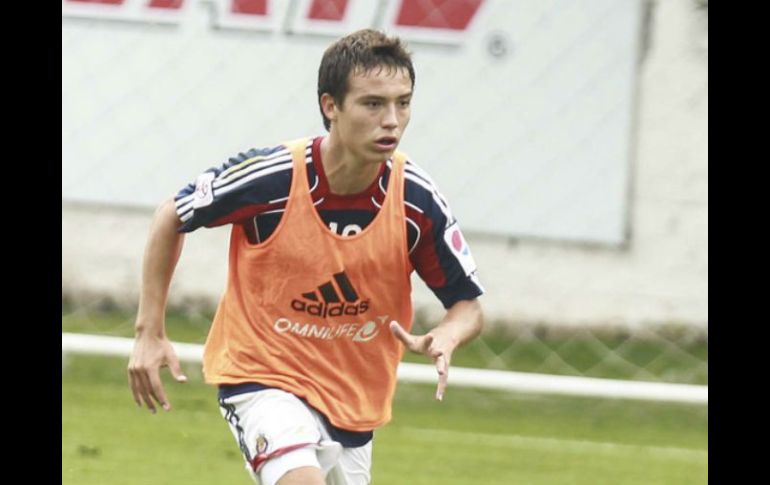 Erick Cubo Torres durante un entrenamiento. ARCHIVO  /