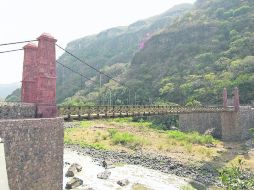 Estructura de coexión. Aspecto actual del Puente de Arcediano tras su reconstrucción, con la aprobación del INAH que está pendiente.  /