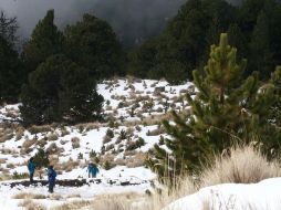 El rescate se complicó por las condiciones climáticas de la zona. ARCHIVO  /