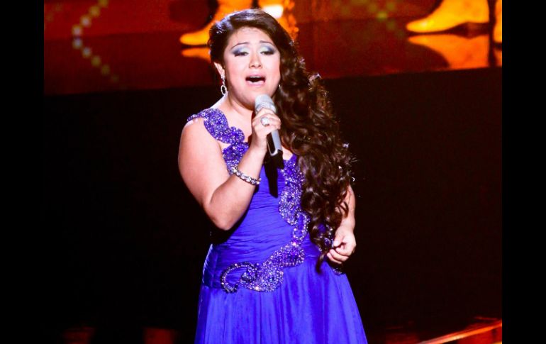 Luz María del equipo de Jenni Rivera se coronó con el primer lugar. EL UNIVERSAL  /